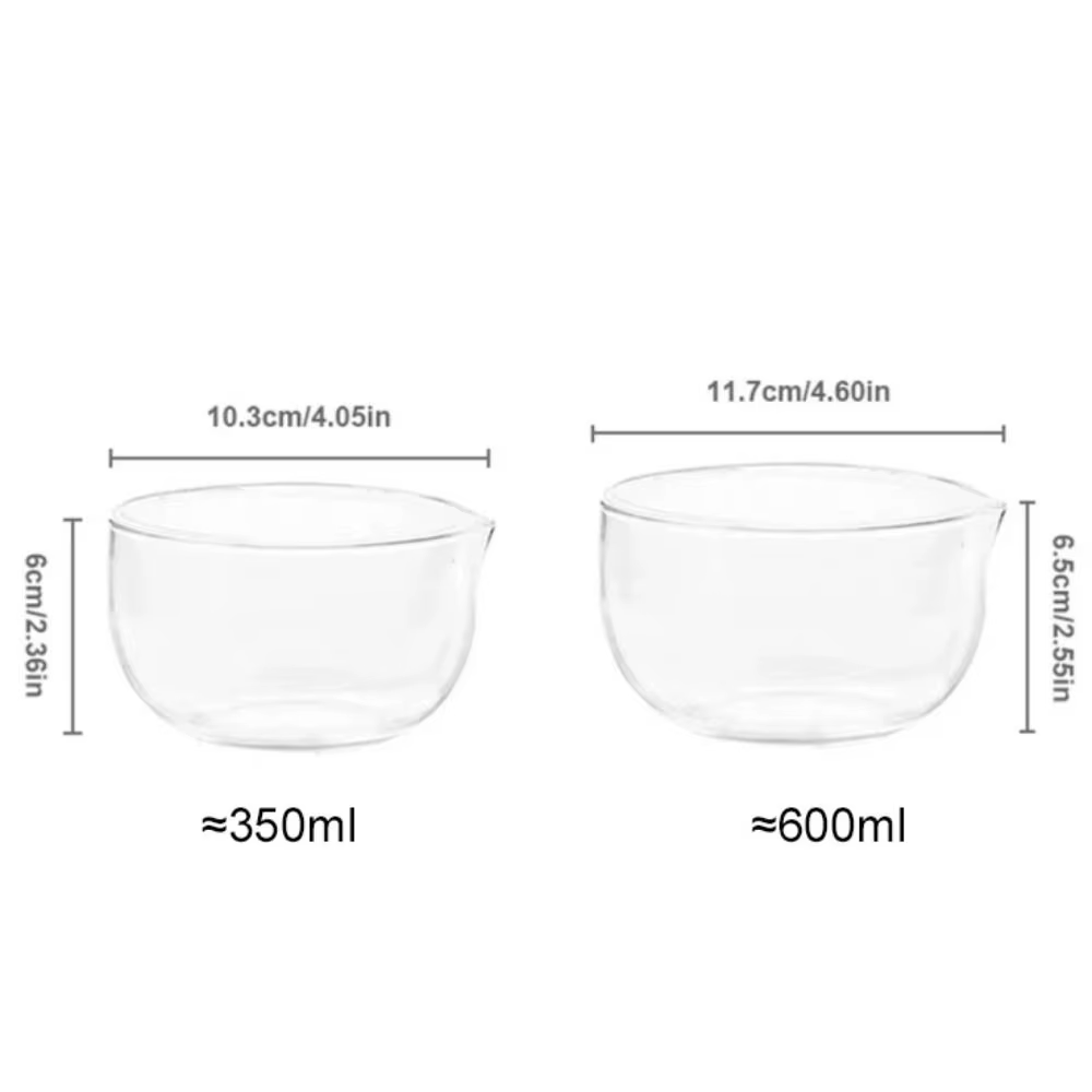 Bol à mélanger en verre de 350/600ml