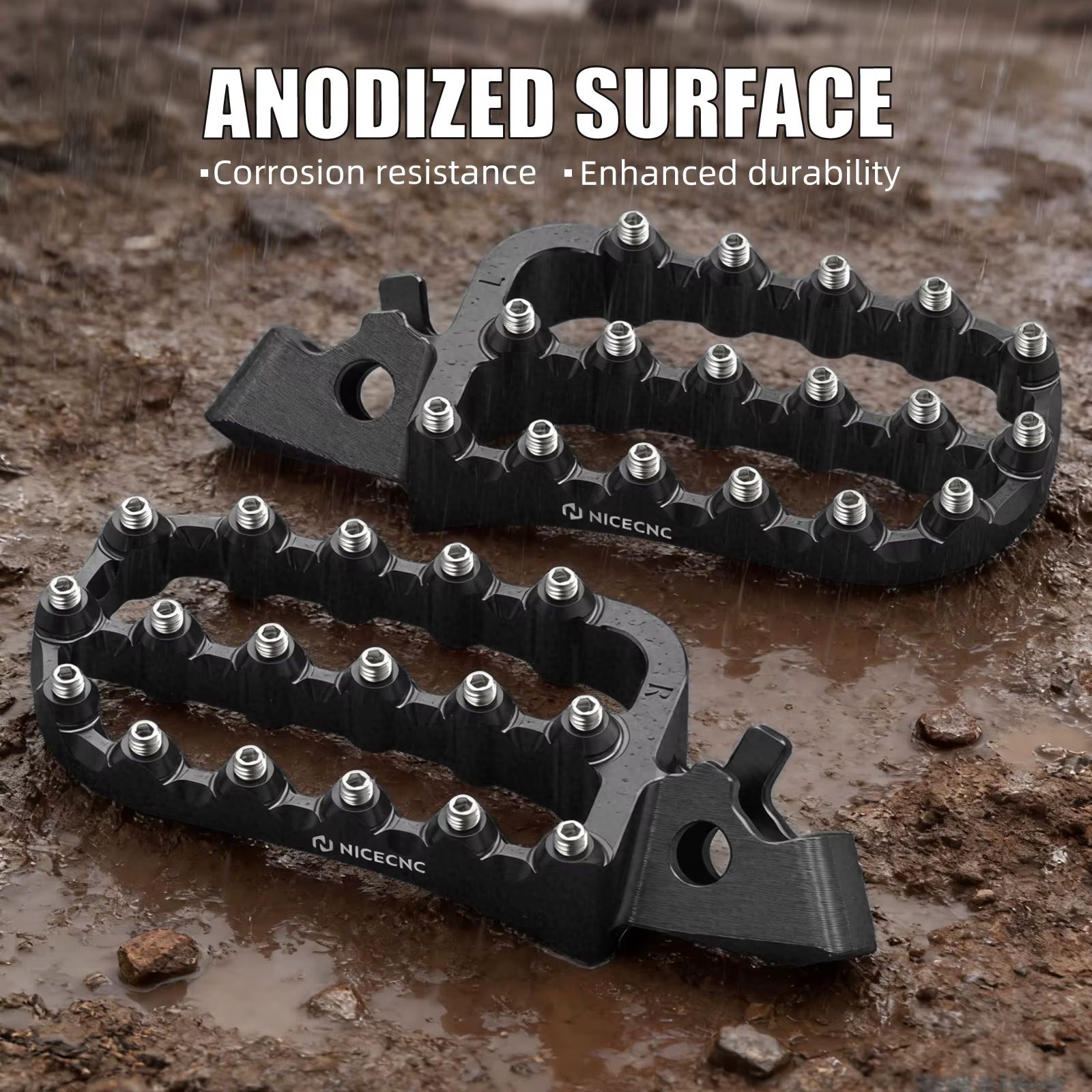 Repose-pieds forgés pour Honda CRF 1100 CRF1100L Africa Twin Adventure Sports 2020-2026, 2021 2022 2023 2024 2025