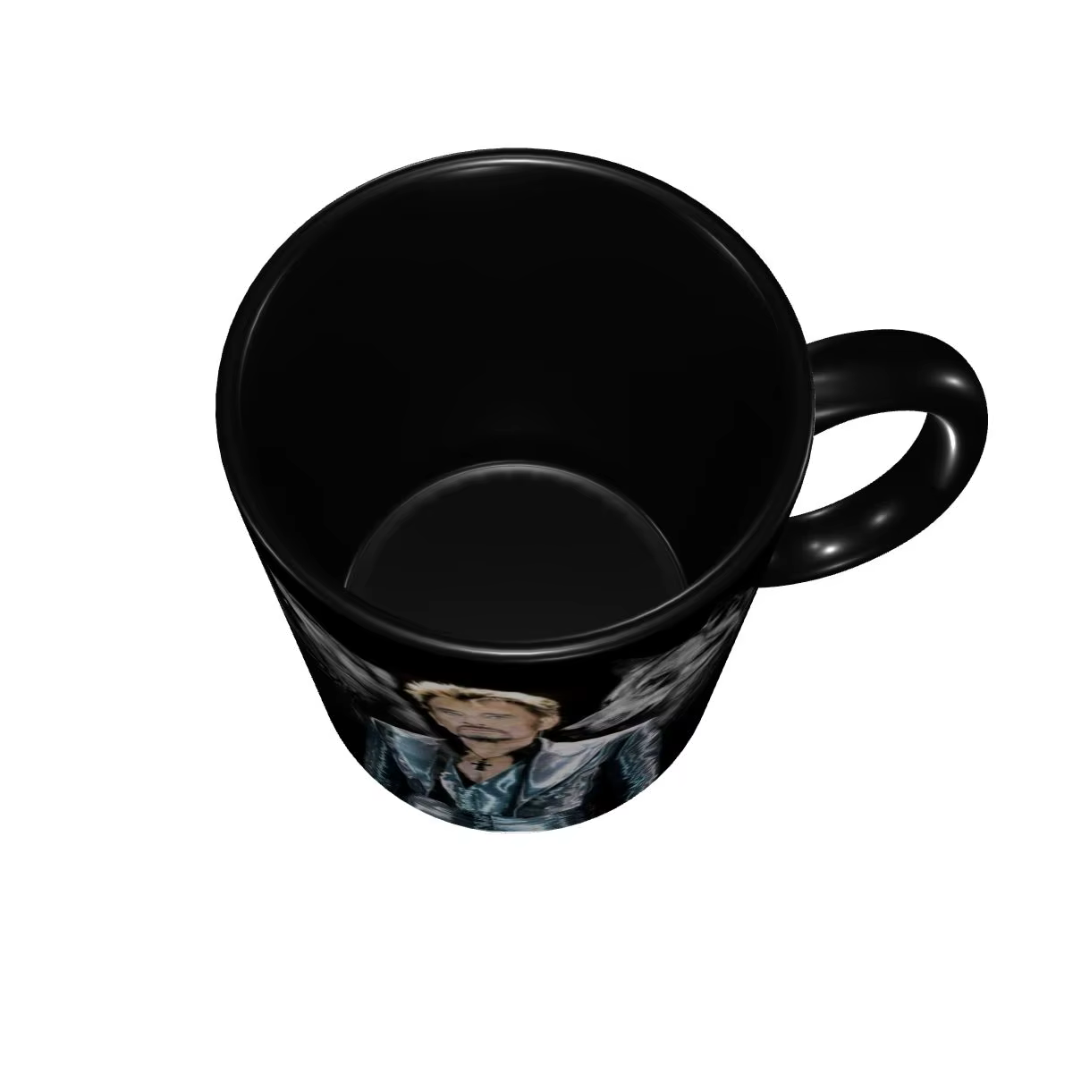 Johnny Hallyday – tasse de chanteur de musique