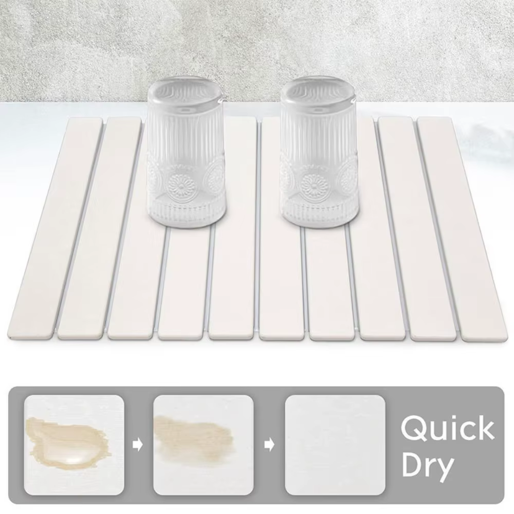 Tapis de séchage de vaisselle Portable écologique