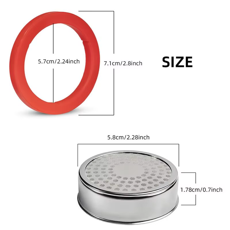 For E61 Compatible- Filtre pour machine à expresso 58 mm