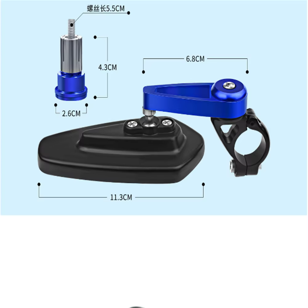 Accessoires de moto, miroirs d'extrémité de guidon, café Racer pour YAMAHA X300 V-MAX 1700 VMAX1 XMAX125 XMAX250 XMAX 400 MT03