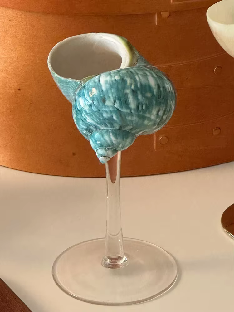 Verre à Champagne Vintage à pieds hauts