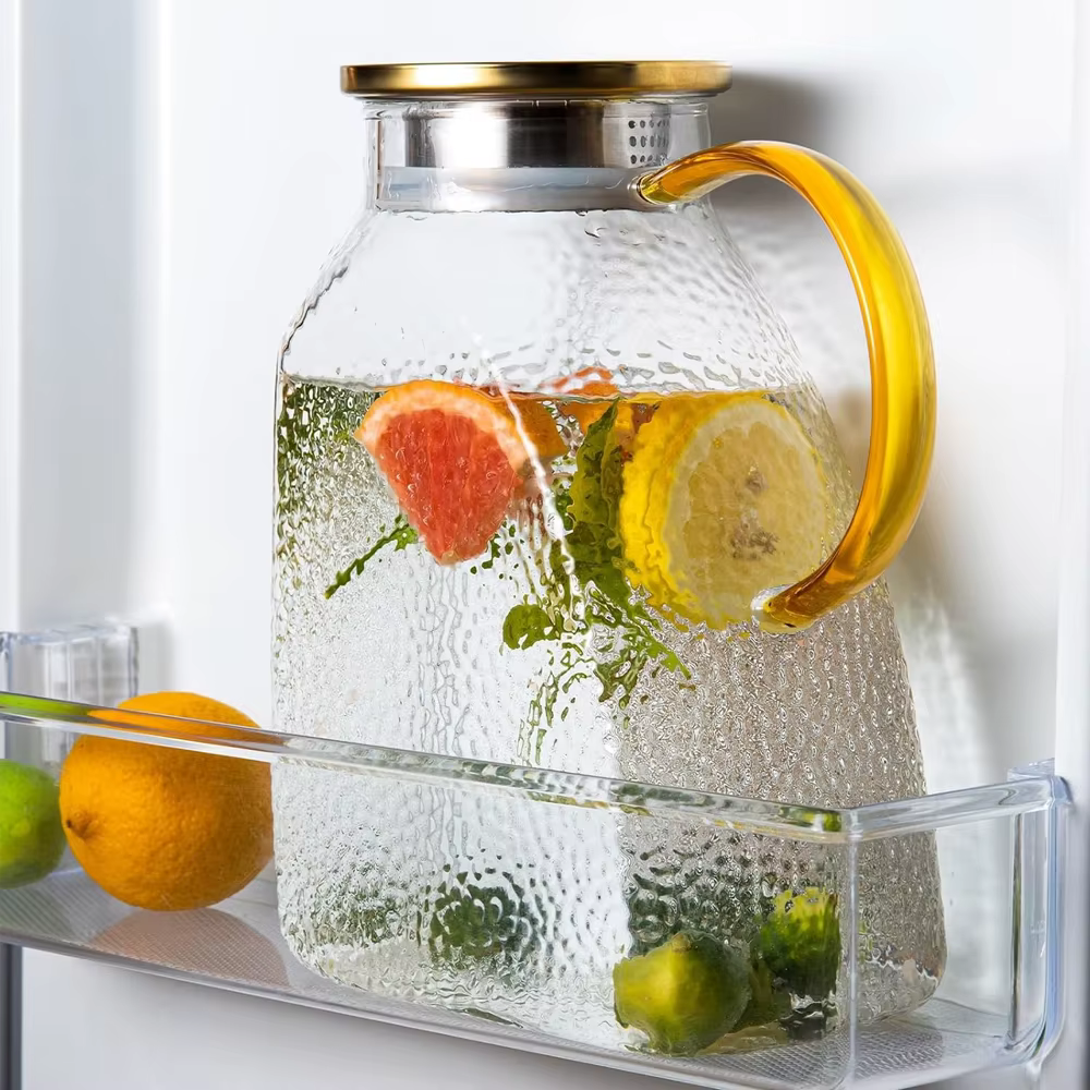 Pichet d'eau en verre de 1