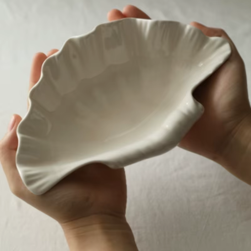 Ensemble d'assiettes en céramique scandinave