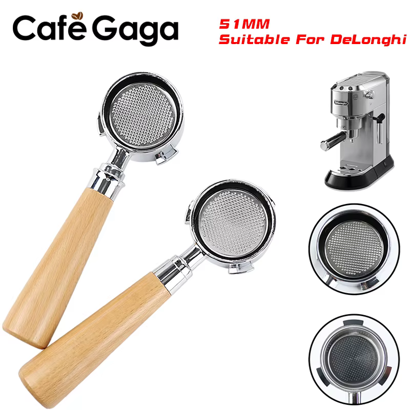 Porte-filtre à café sans fond pour Delonghi EC680