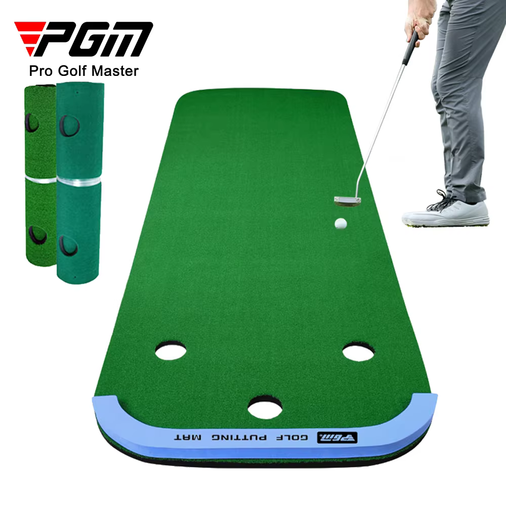 Tapis de putting PGM - Pratique de golf en intérieur/extérieur