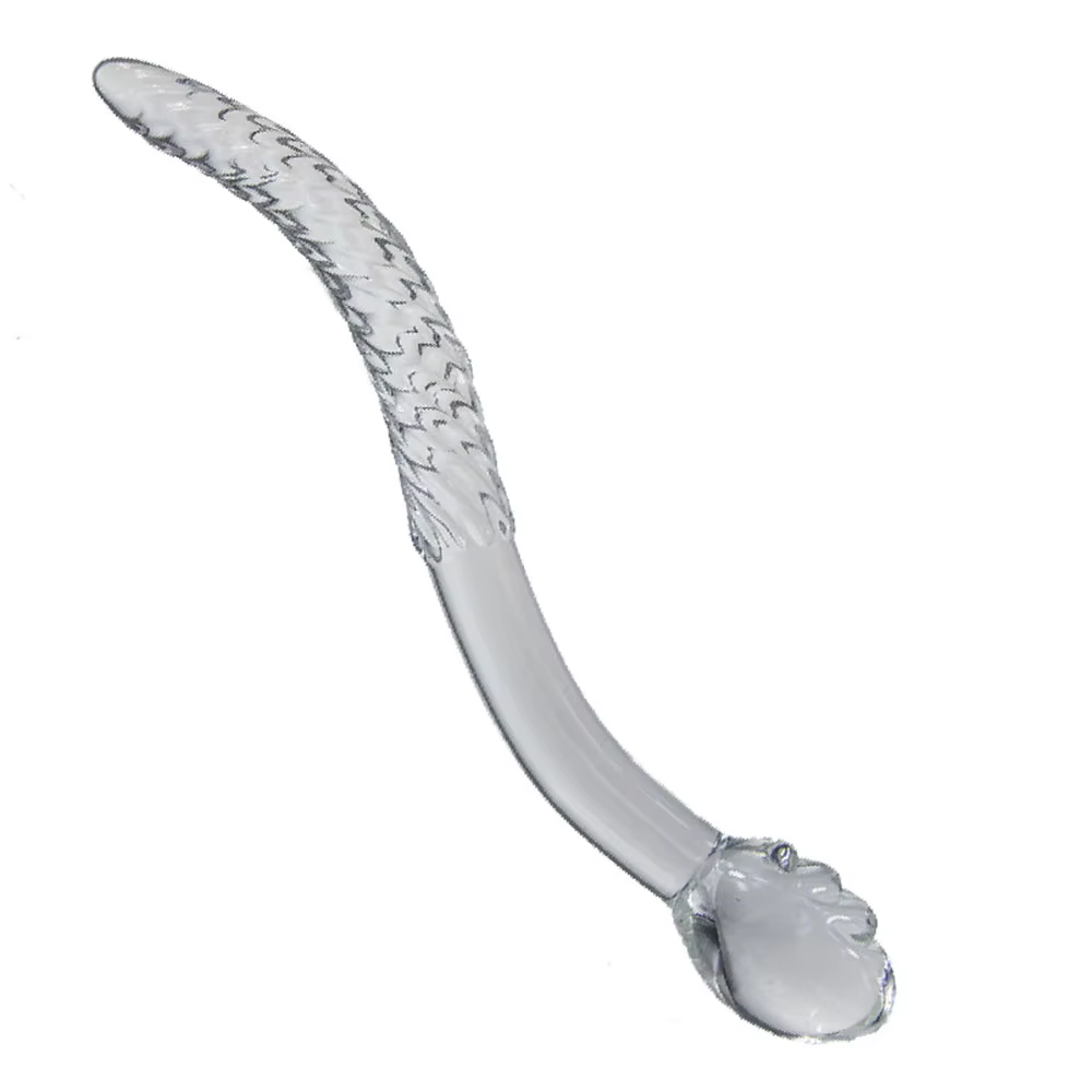 27 cm sperme Anal perle verre gode godemichet Anal longues queues EROTIC cristal têtard Prostate Massage Masturbation Sex toy pour les femmes