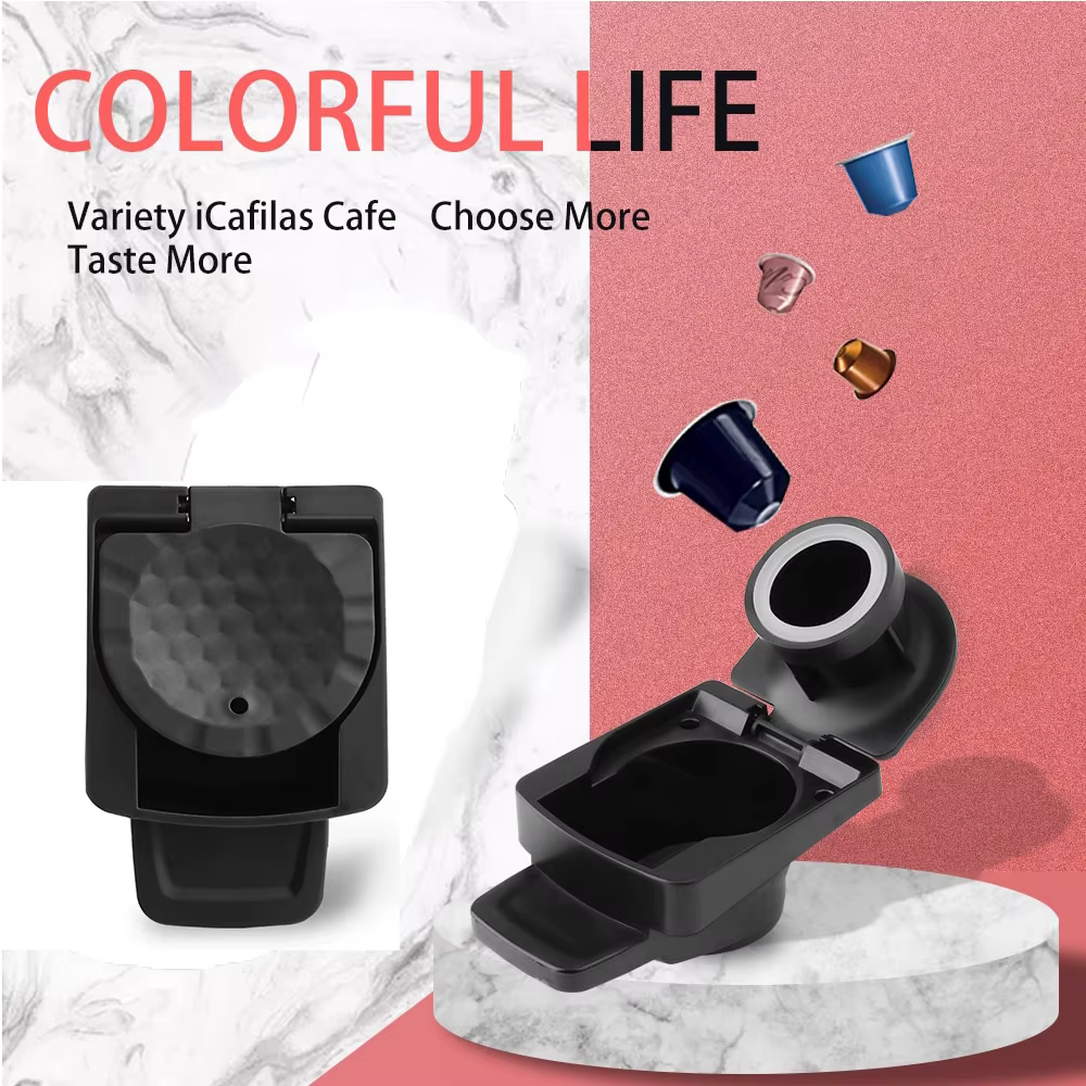 ICafilas-Adaptateur de capsule de café réutilisable