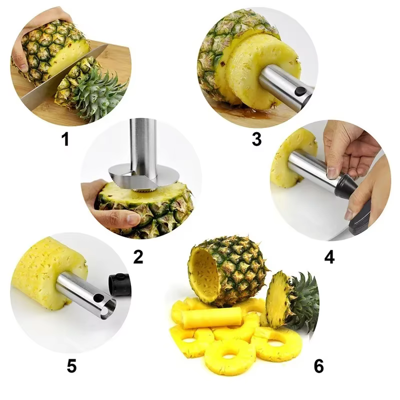 Trancheur d'ananas, éplucheur