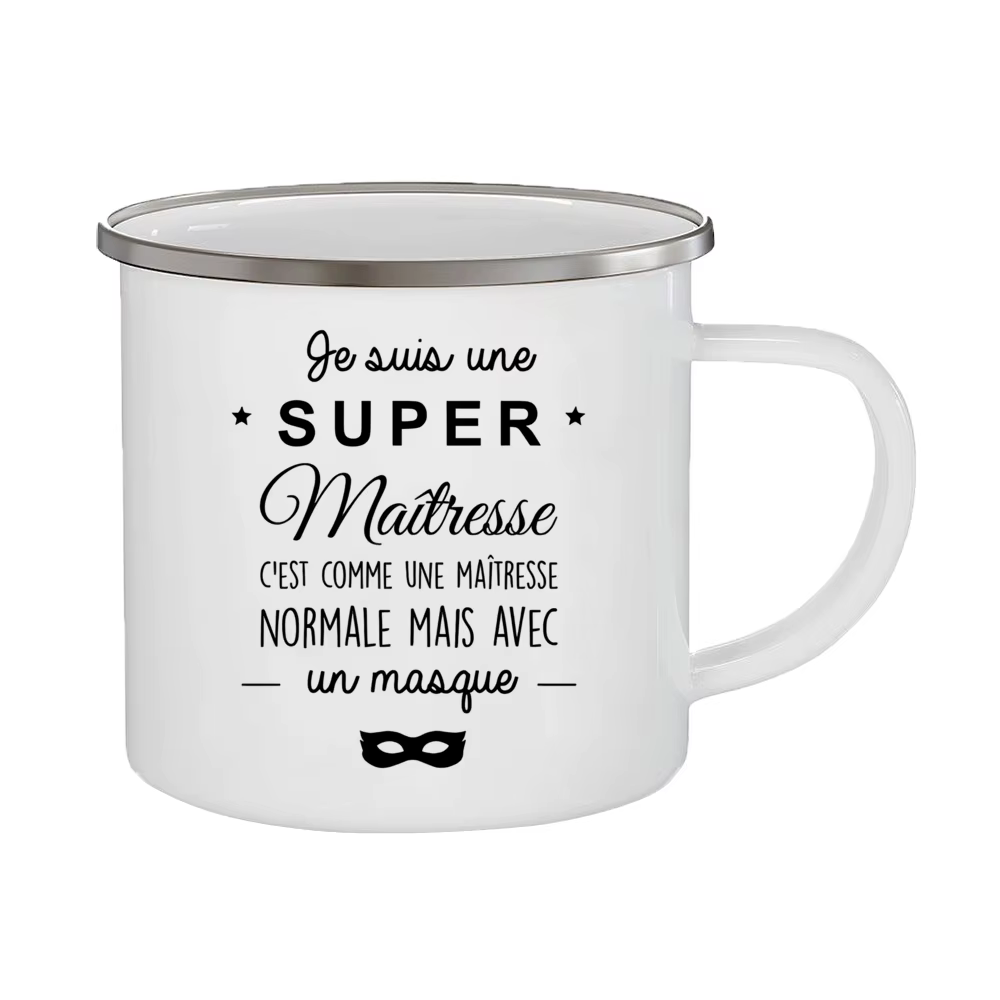 Merci maîtresse enseignant cadeaux tasse à café fin de l'année tasses