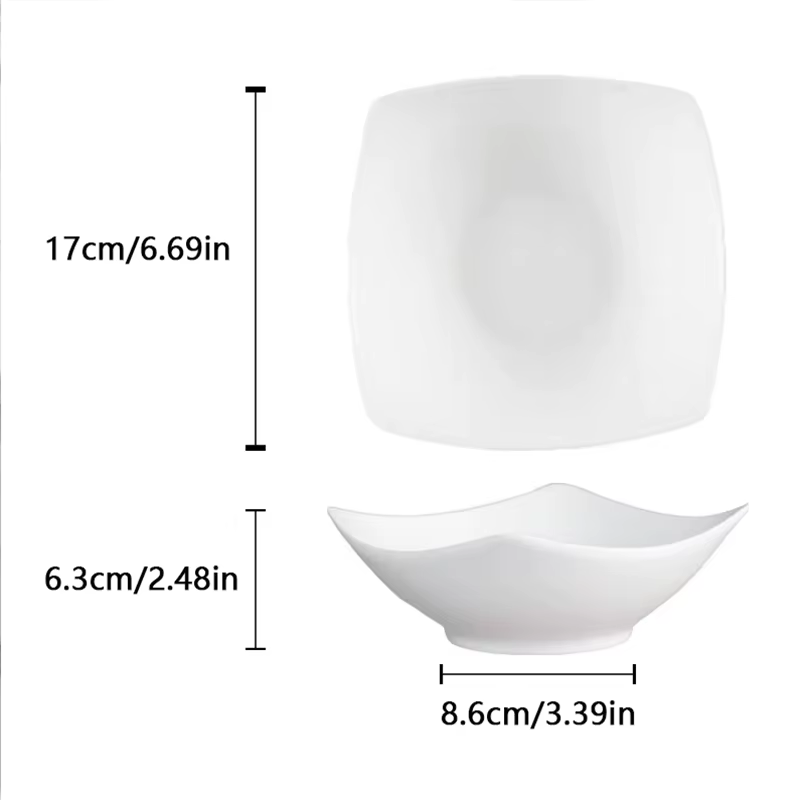 Bol à quatre pattes de forme spéciale de style créatif nordique