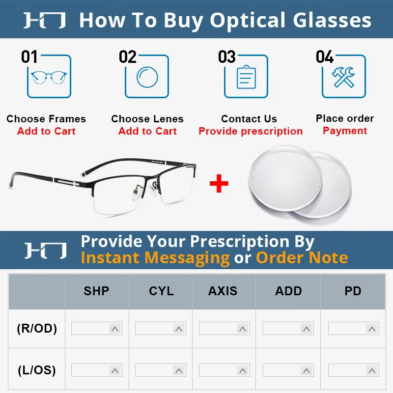 CLLOIO lentilles multifocales progressives 1.56 1.61 1.67 1.74 Anti lumière bleue HD bifocale optique Prescription myopie hypermétropie lentille