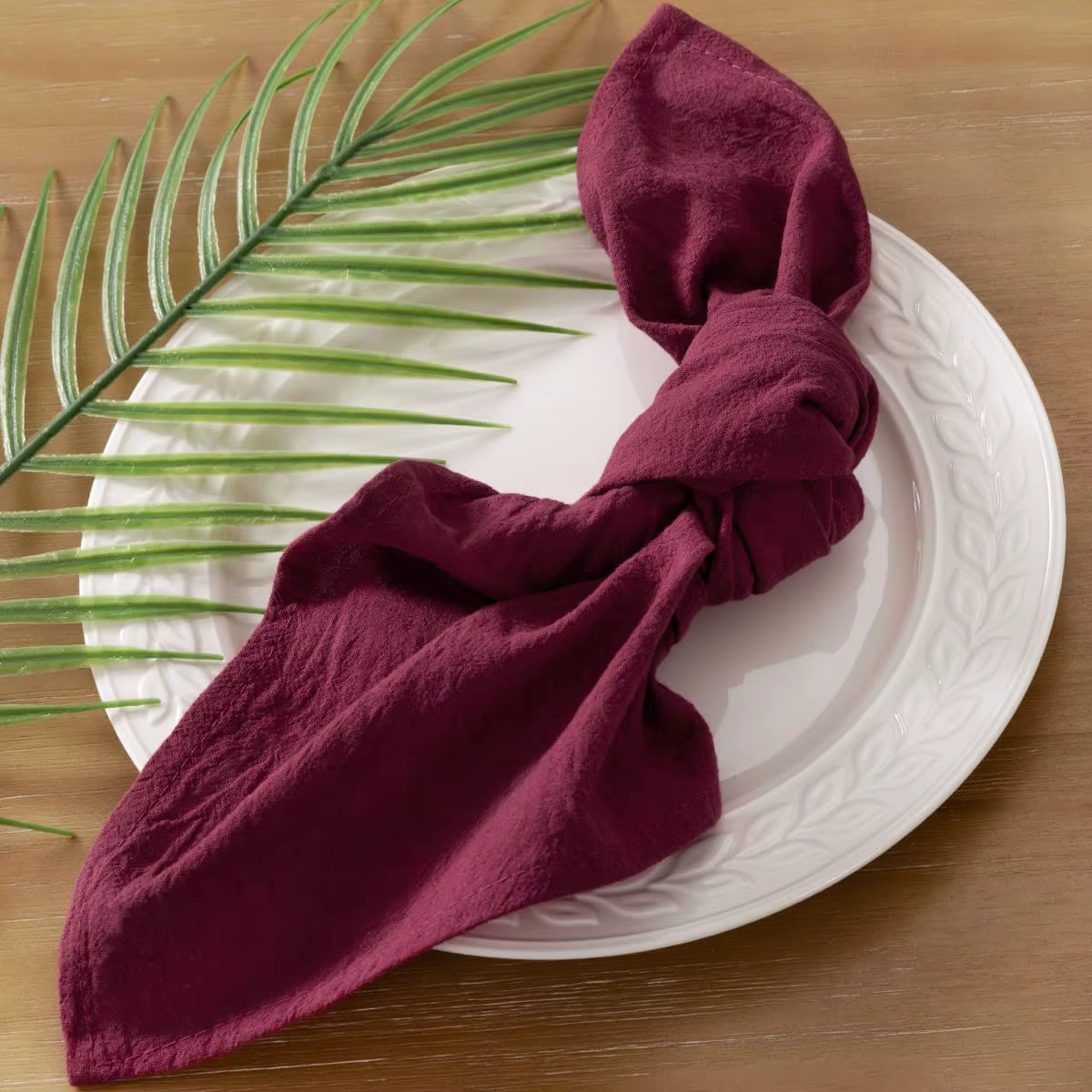 Serviettes de Table 100% coton 40x40cm