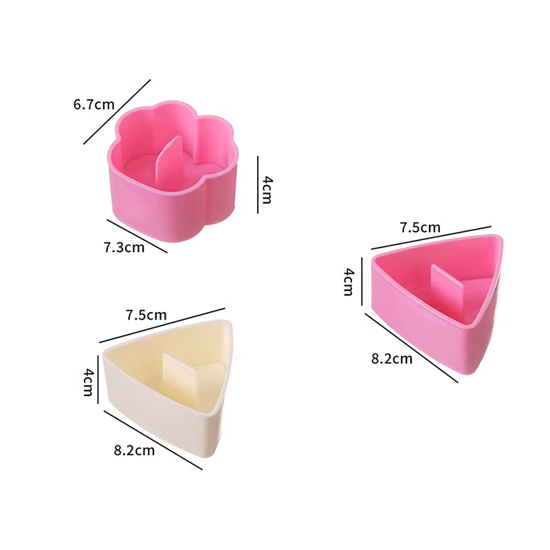 Moule Onigiri – Kit de fabrication de boules de riz Bento japonais antiadhésif pour le déjeuner des enfants