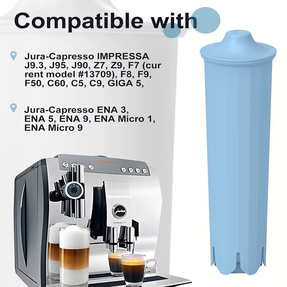 Filtre de remplacement pour machine à café Jura Clearyl/Claris Blue Capresso Clearyl