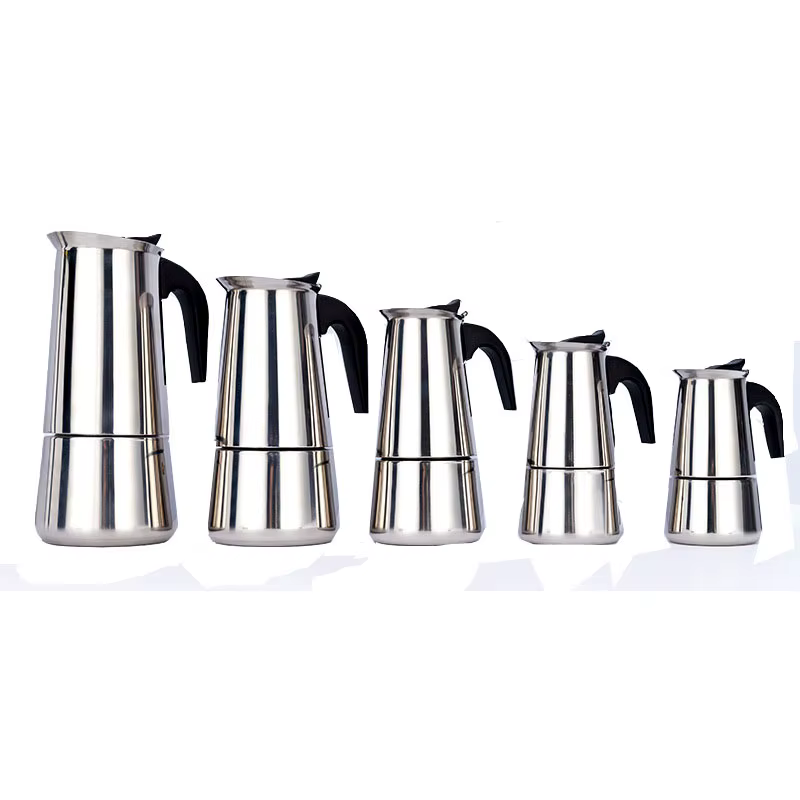 Cafetière en acier inoxydable moka expresso Latte