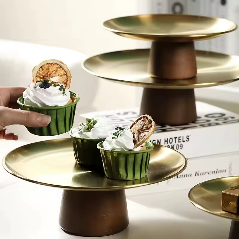 Assiettes de Table en acier inoxydable