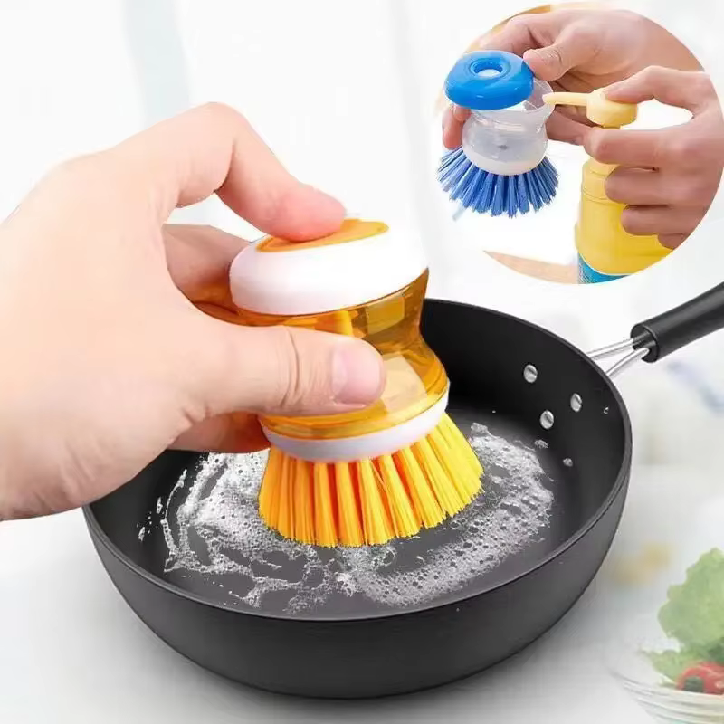 Brosse à vaisselle de cuisine avec distributeur Regina