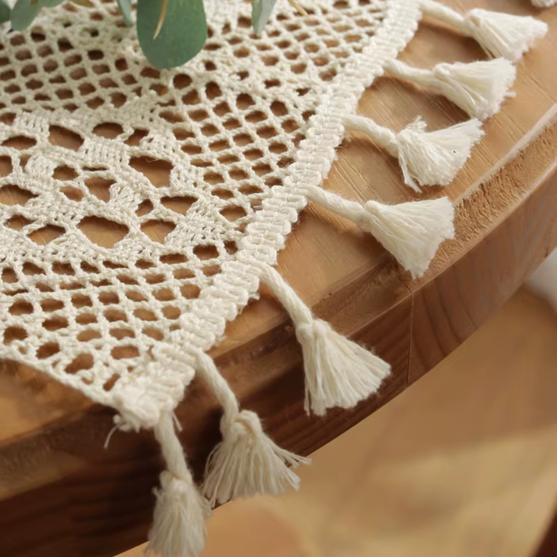 Sets de table bohèmes beiges