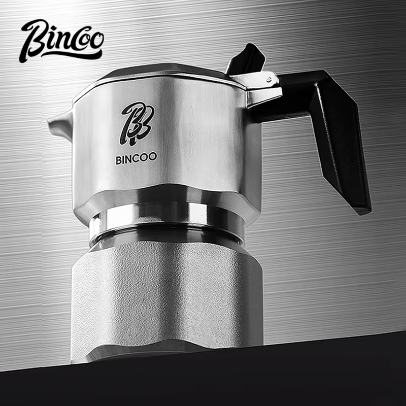 Bincoo trois vannes 316 acier inoxydable moka Pot 3.0pa concentré italien Extraction cafetière ménage