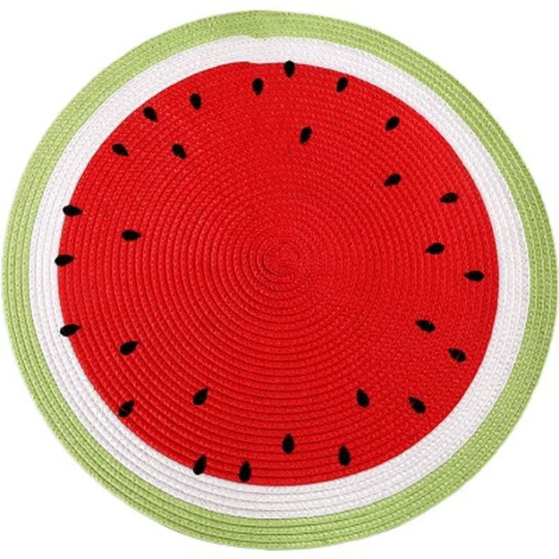 Sous-verres pour boissons pastèque et citron