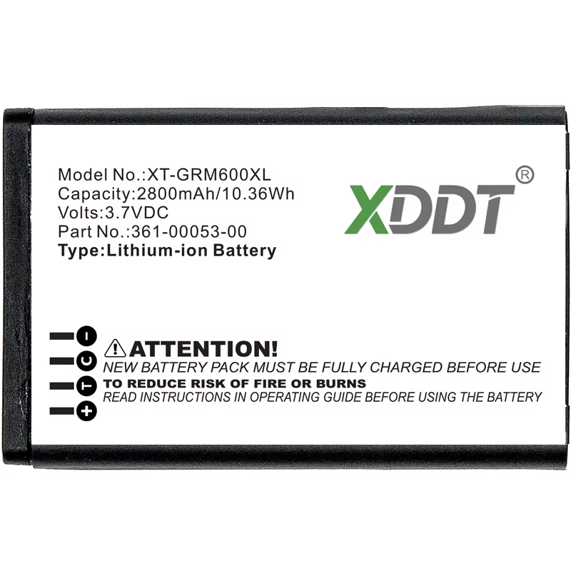 Batterie 2800mAh 361-00053-00 361-00053-04 pour Garmin Montana 600 600T 610 650 650T VIRB GPS portable 010-11654-03 Alpha 200 300