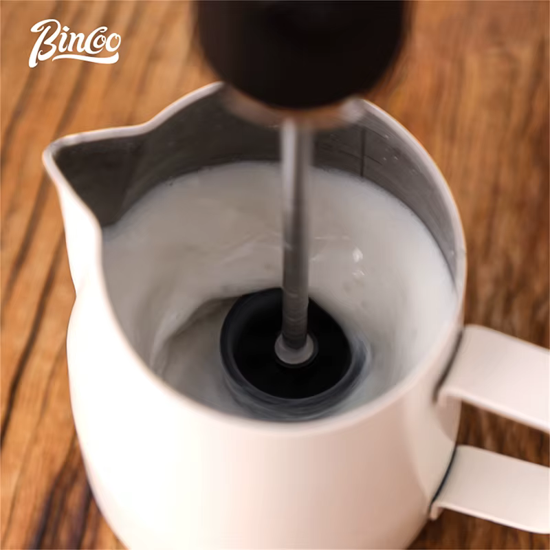 Nouveau mousseur à café Bincoo rechargeable