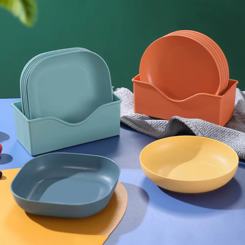 Assiettes à dîner en plastique Ultra durables