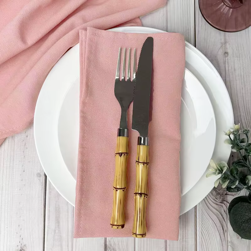 Serviettes de Table 100% coton 40x40cm