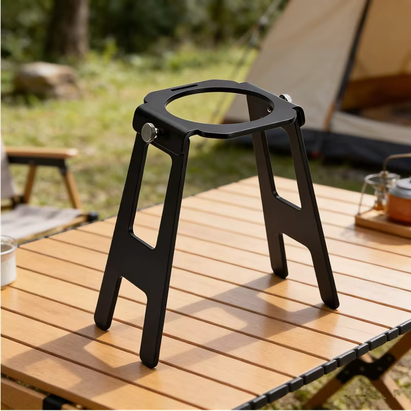 Support d'égouttement de café en alliage d'aluminium Portable détachable