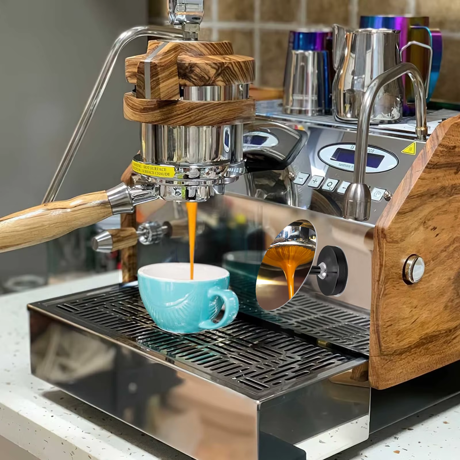 Miroir D'observation D'extraction De Café À 360 °