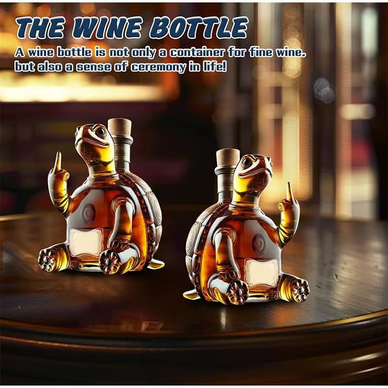 Carafe à whisky décorative pour bar