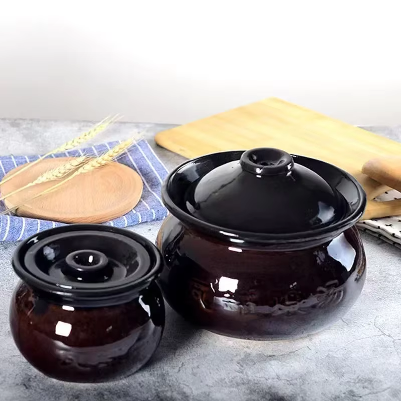 Casserole de Soupe en Argile