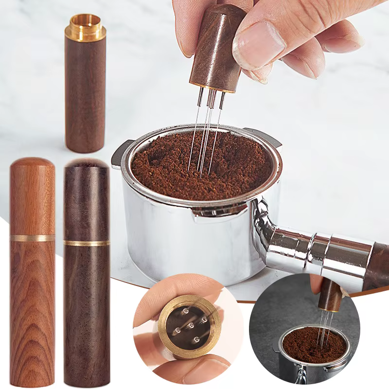 Doseur de poudre de café en acier inoxydable