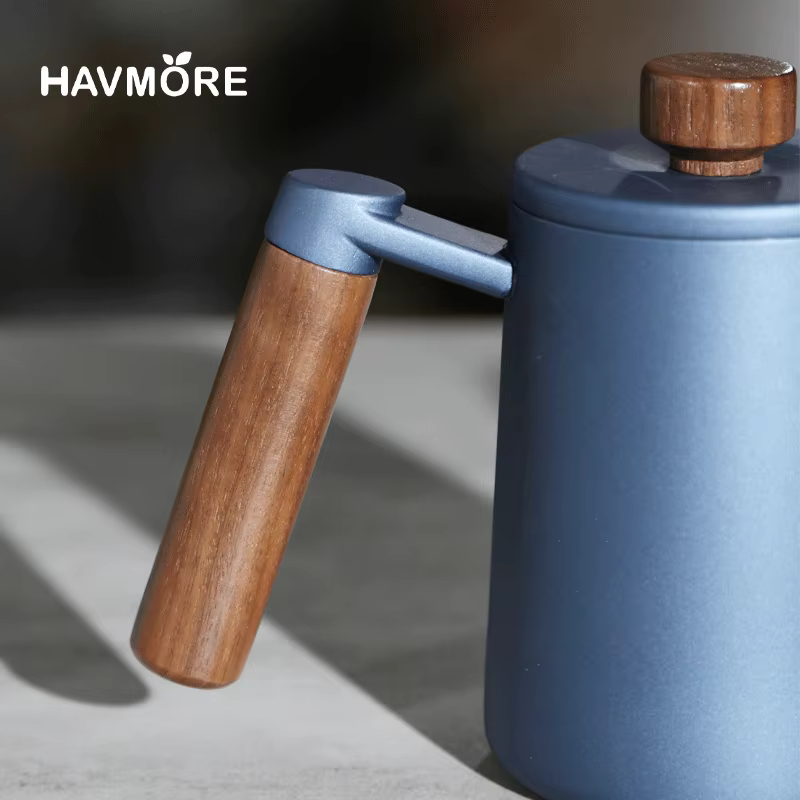 304 acier inoxydable 600ml Long bec col de cygne Barista expresso cafetière bouilloire théière accessoires outils