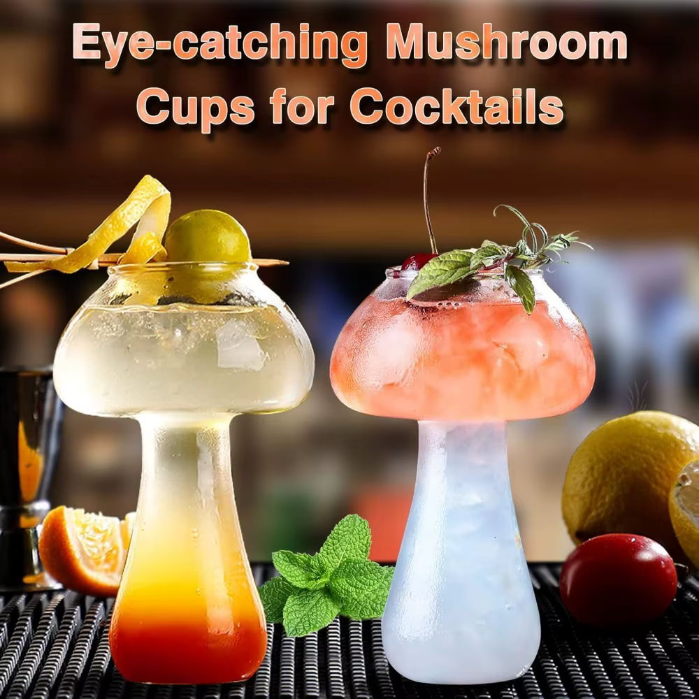 Verres à cocktail créatifs