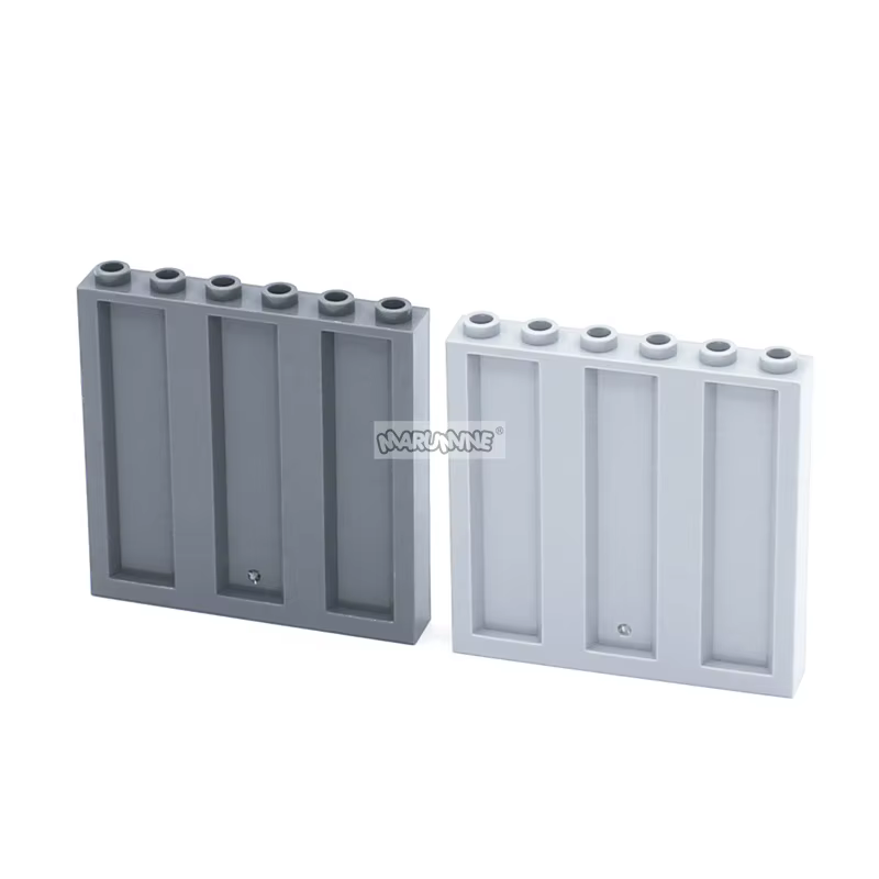 Marumine 30 pièces 23405 panneau 1x6x5 plaque ondulée MOC modèle Kit conteneur voiture piste accessoires briques de construction idée pièces
