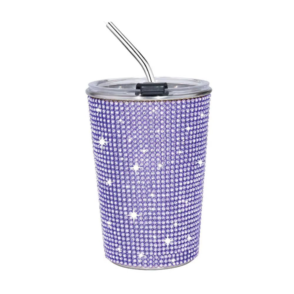 Gobelet à eau en strass de 500 ml