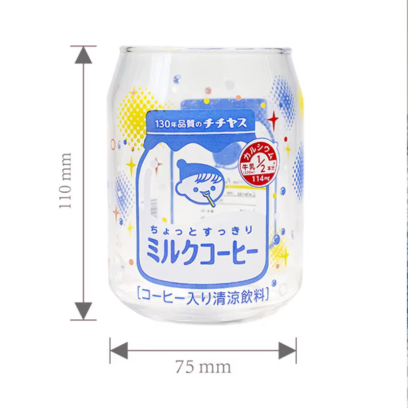 Tasse en verre mignonne