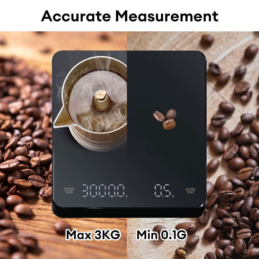 Balance à café numérique avec minuterie