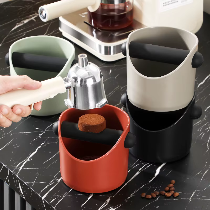 Boîte à expresso – Récipient pour marc de café Barista avec Base antidérapante