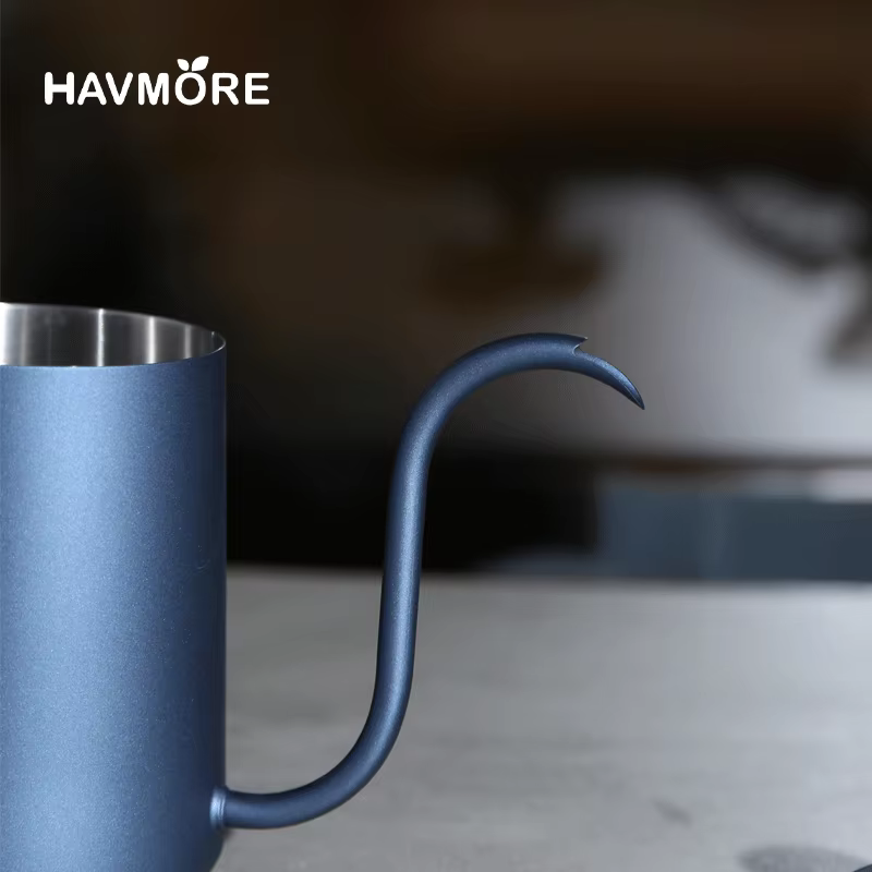 304 acier inoxydable 600ml Long bec col de cygne Barista expresso cafetière bouilloire théière accessoires outils