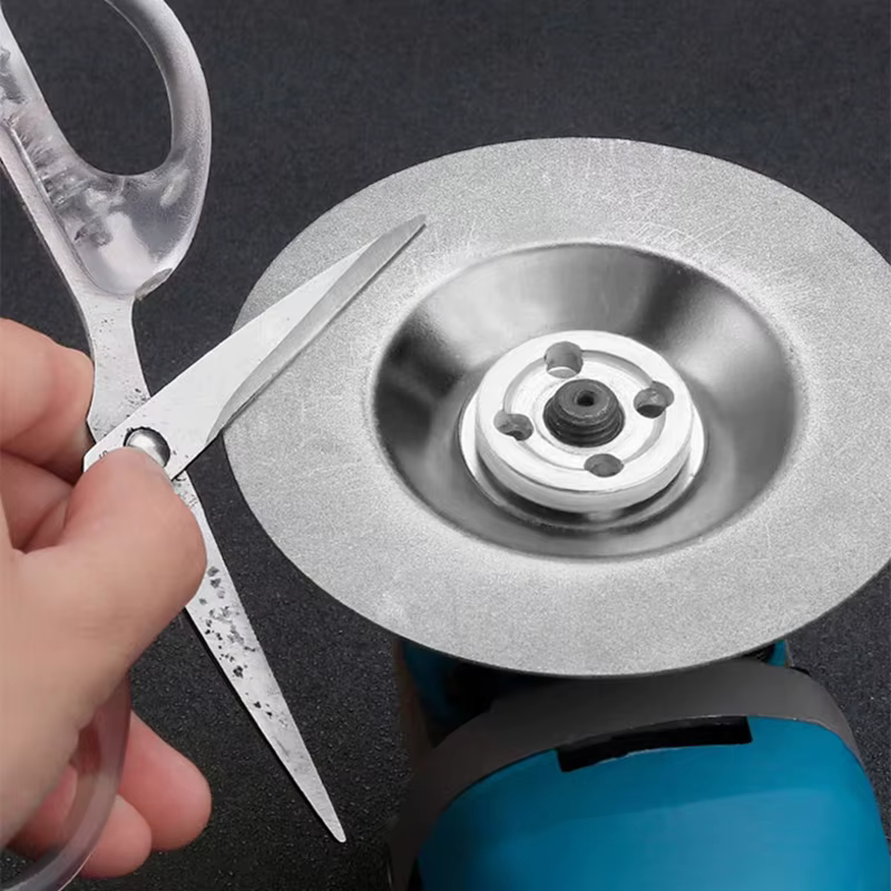 Disque de meulage diamanté pour meuleuse d'angle, disque de polissage électrique en forme de cymbale pour usage domestique, disques de polissage, lames de coupe