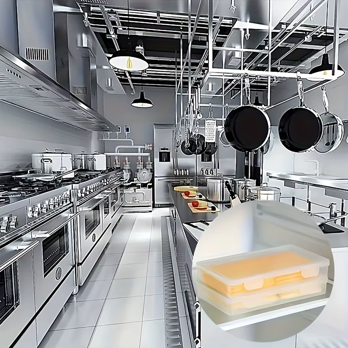 5/2/1Pcs Aides au rangement pour services alimentaires : voici les solutions ! Boîte