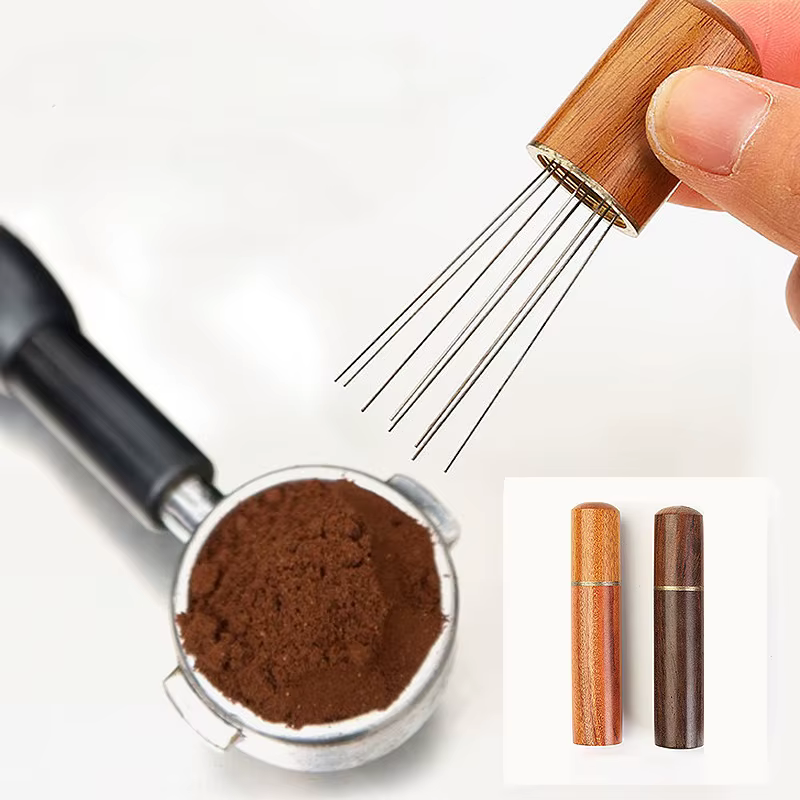 Doseur de café aiguilles en acier inoxydable expresso poudre agitateur distributeur niveleur WDT outils