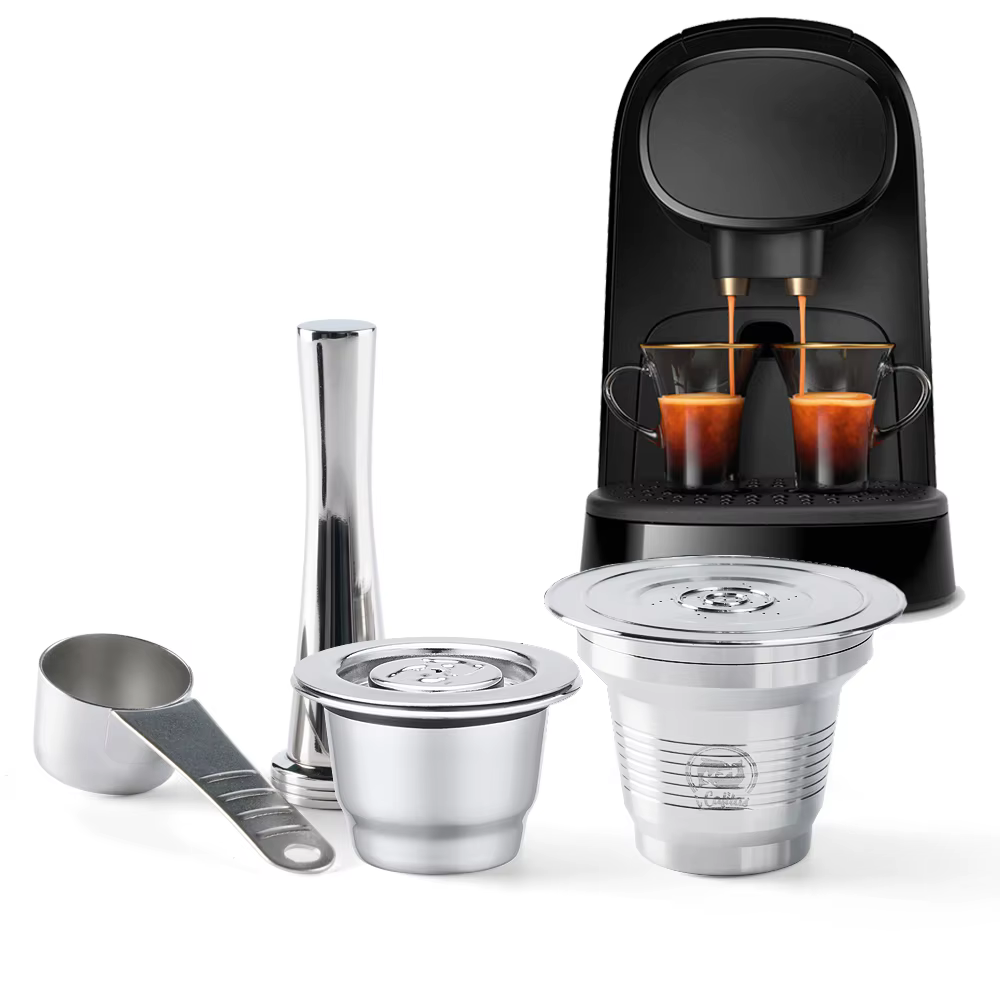 Capsule rechargeable et réutilisable pour Philips LM8014 / 60 L'or Barista