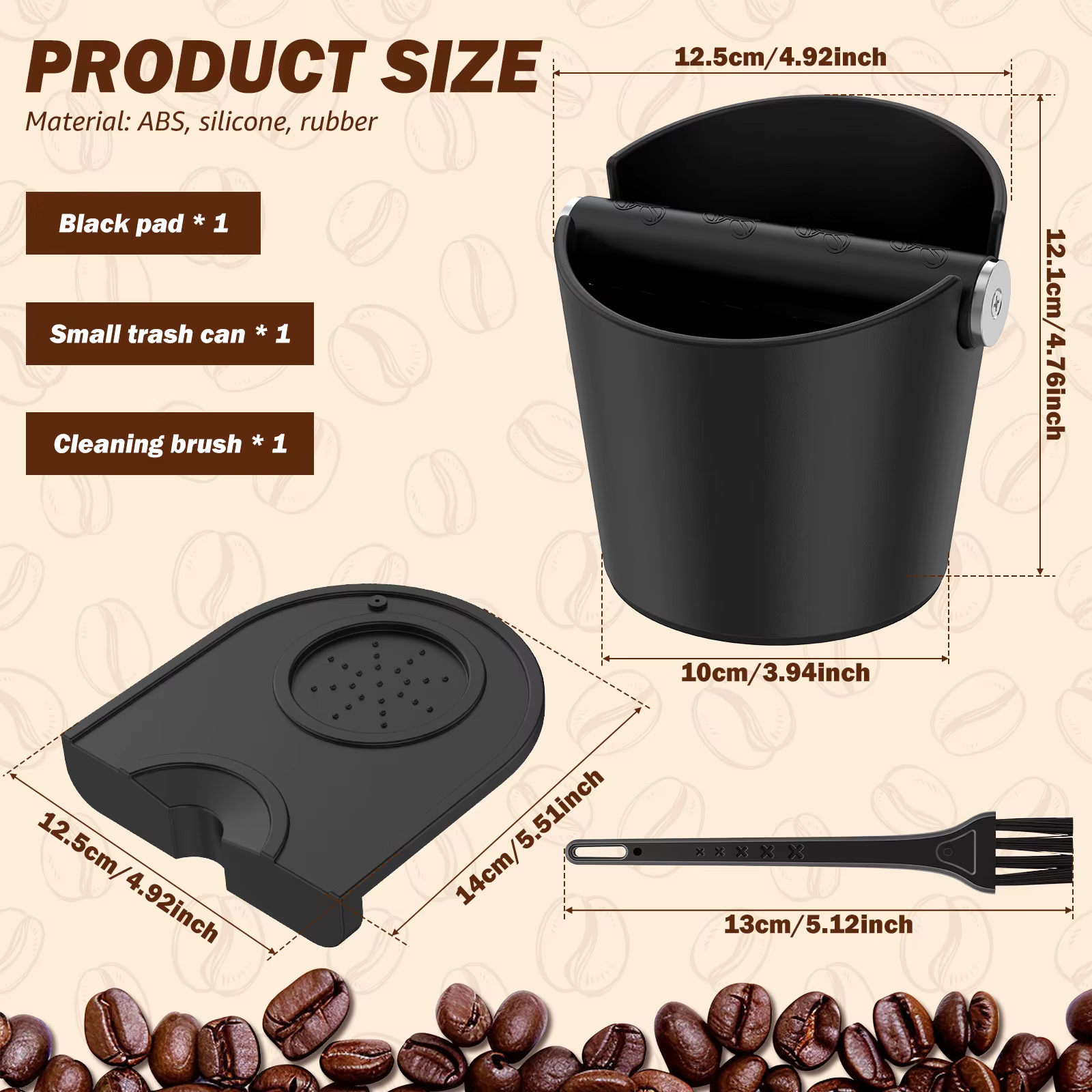 Boîte à café pour le café moulu