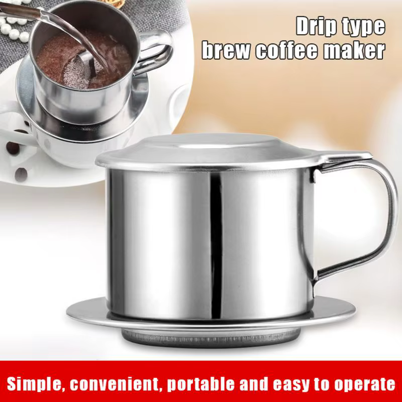 Filtre à café en acier inoxydable