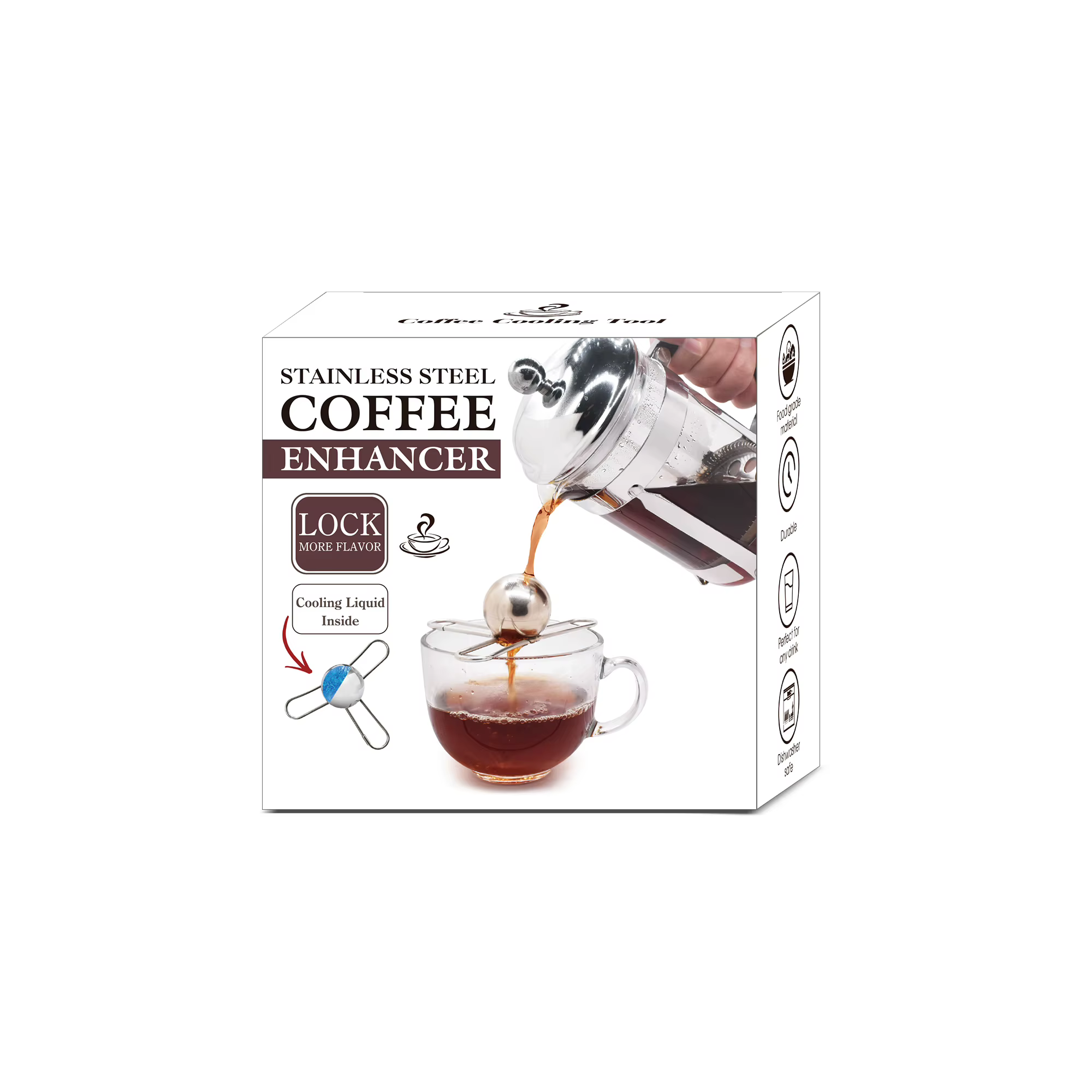 Boule congelée pour café expresso